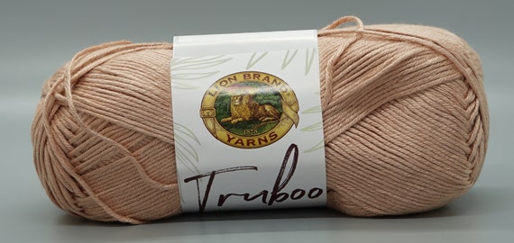 Lion Brand Truboo Yarn-Khaki 837-124