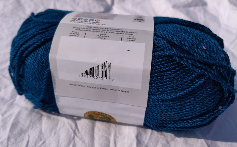 Lion Brand ZZ Twist 170 Peacock