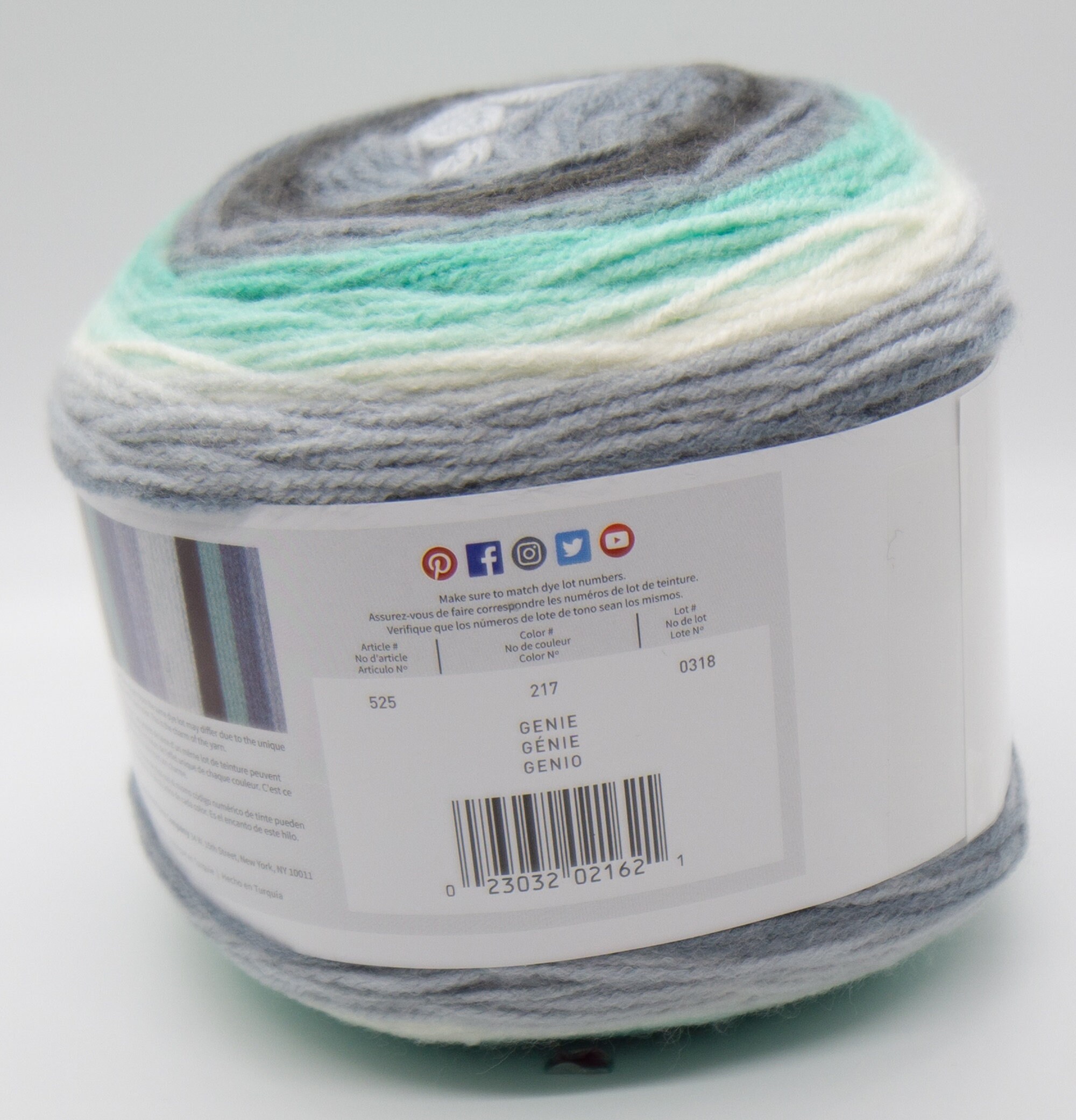 Lion Brand Mandala 217 Genie yarn Etsy