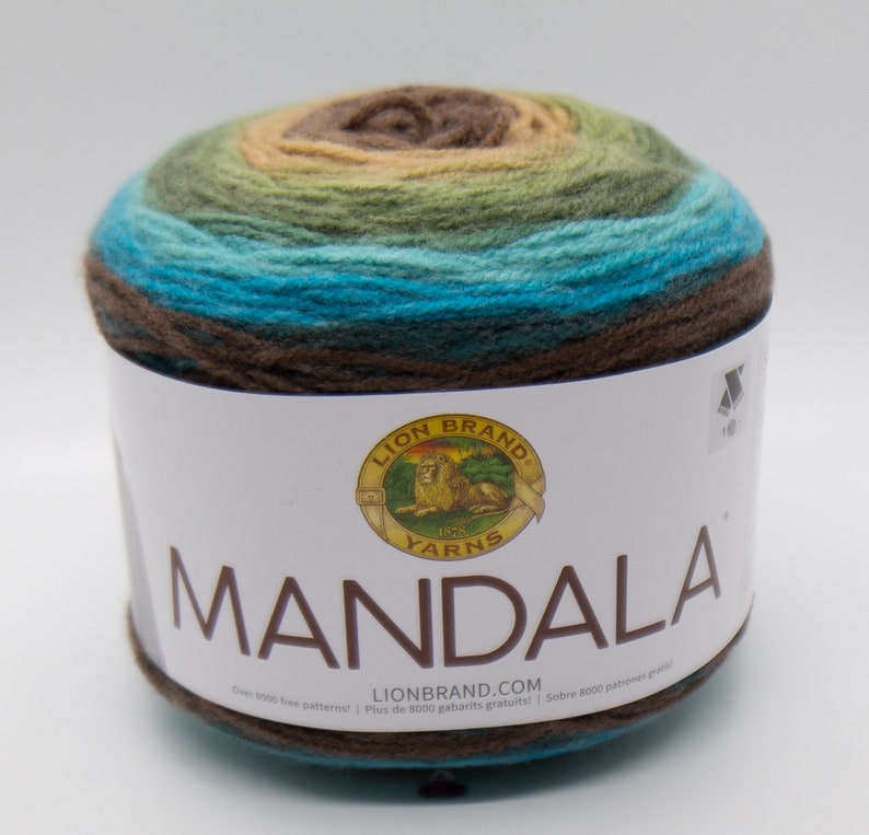 Lion Brand Mandala 230 Dragon Yarn Etsy