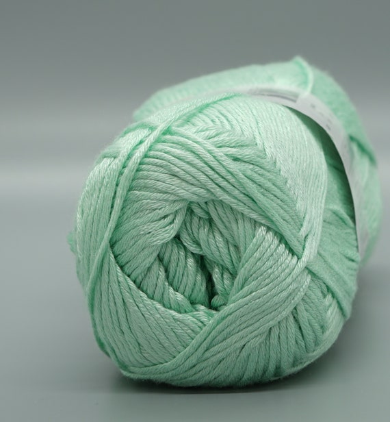 Lion Brand Yarn BABY SOFT Color 156 Pastel Green