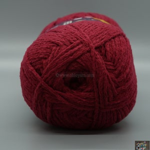 Lion Brand Feels Like Butta 138 Cranberry Yarn