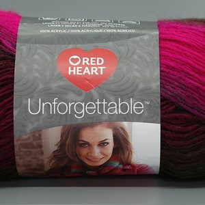 Stillwater Pooling, Red Heart Super Saver Yarn, 5oz/236 Yds