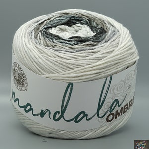 Lion Brand Mandala Ombre 201 Cool Yarn