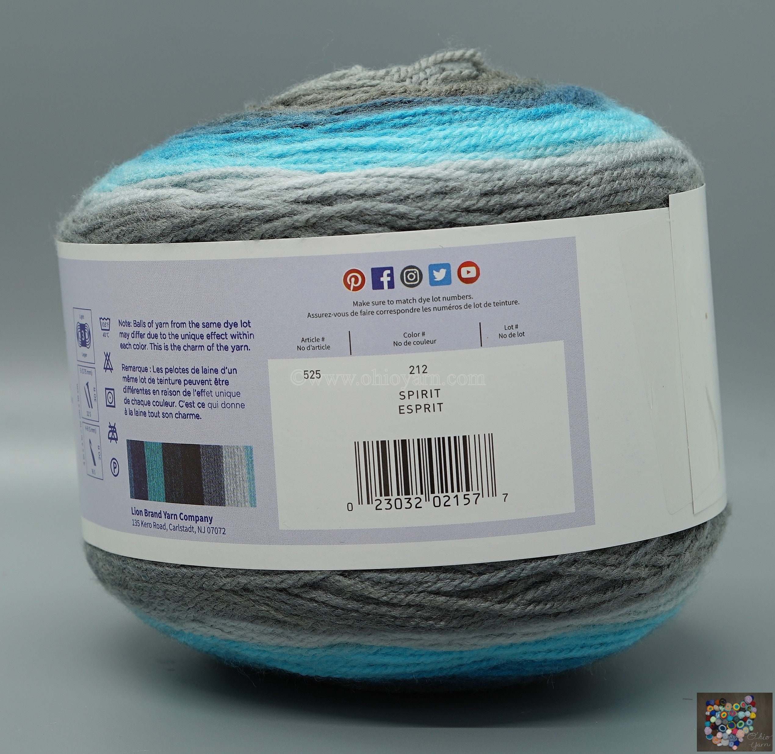 Lion Brand Basic Stitch Anti Pilling Yarn 098 Ecru 