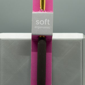 Susan Bates Soft Ergonomic Crochet Hook U.S. Size J, J-10, 6.00 mm
