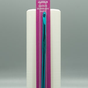 Susan Bates Silvalume Crochet Hook U.S. Size H, H-8, 5.00 mm