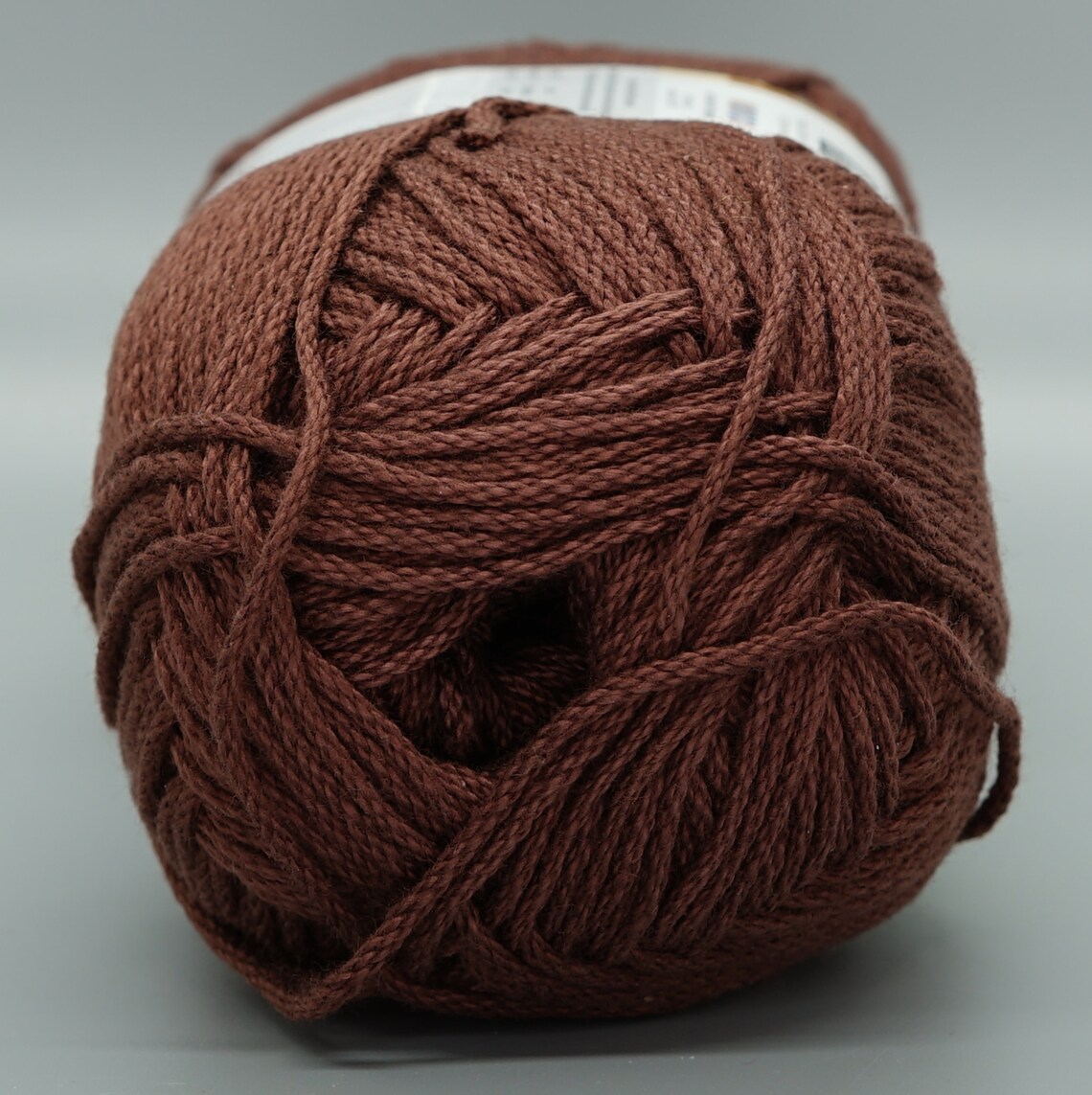 Lion Brand 24/7 Cotton 125 Coffee Beans Yarn 100 Mercerized Etsy