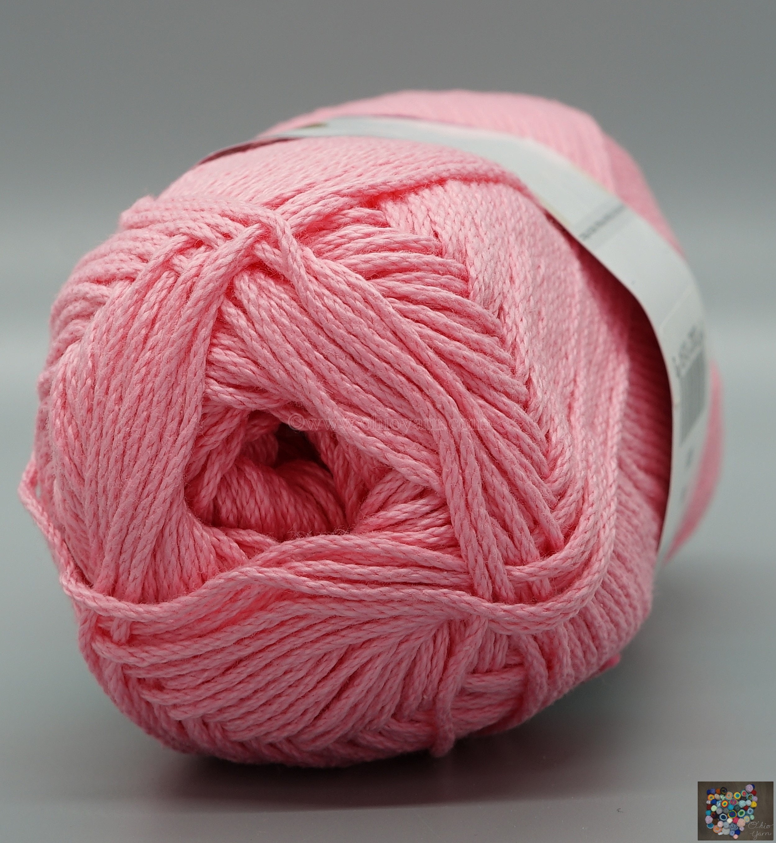 Lion Brand 24/7 Cotton 101 Pink Yarn 100% Mercerized Cotton -  Norway