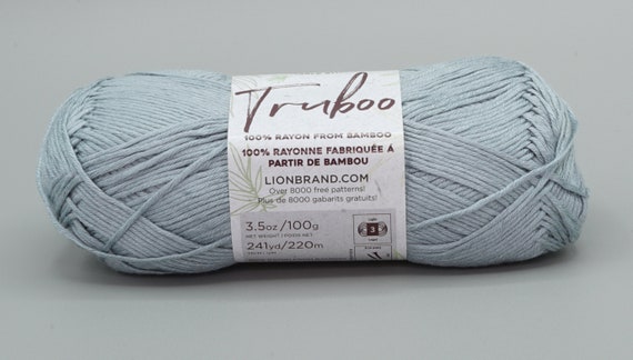 Pack of 3) Lion Brand Truboo Yarn-Sky
