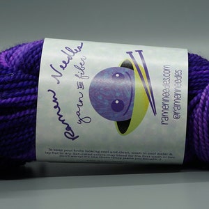 Ramen Needles Yarn & Fiber Worsted weight in NARAL, Ohio Collection, Hand Dyed Yarn