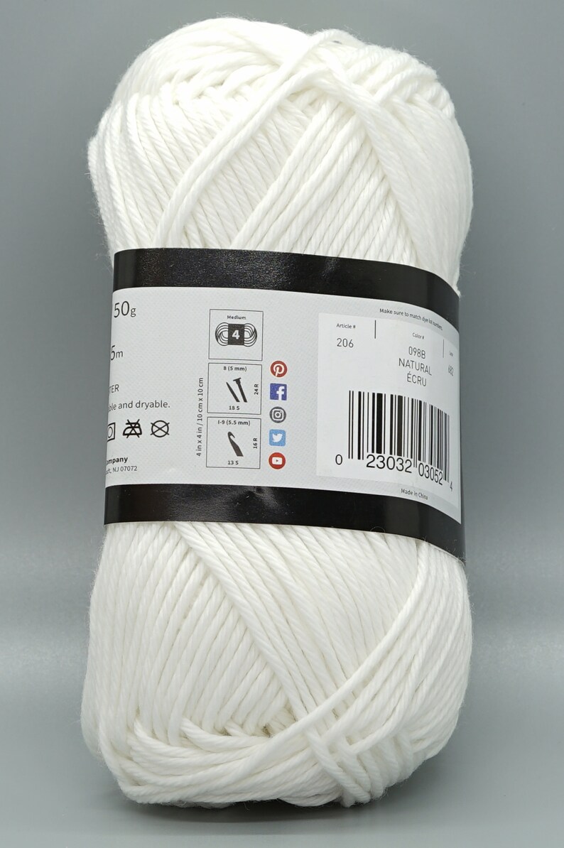 Lion Brand DIY Glow 098 Natural Yarn Glow in the Dark Yarn Etsy Australia