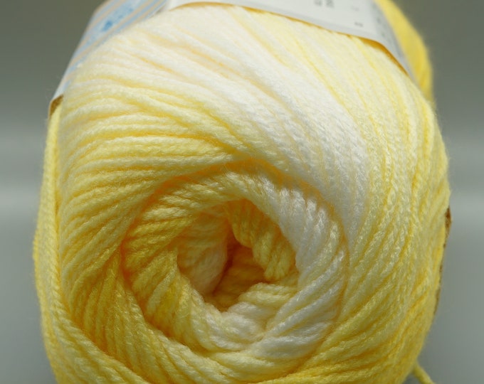 Lion Brand Ice Cream 211 Lemon Meringue Yarn Etsy