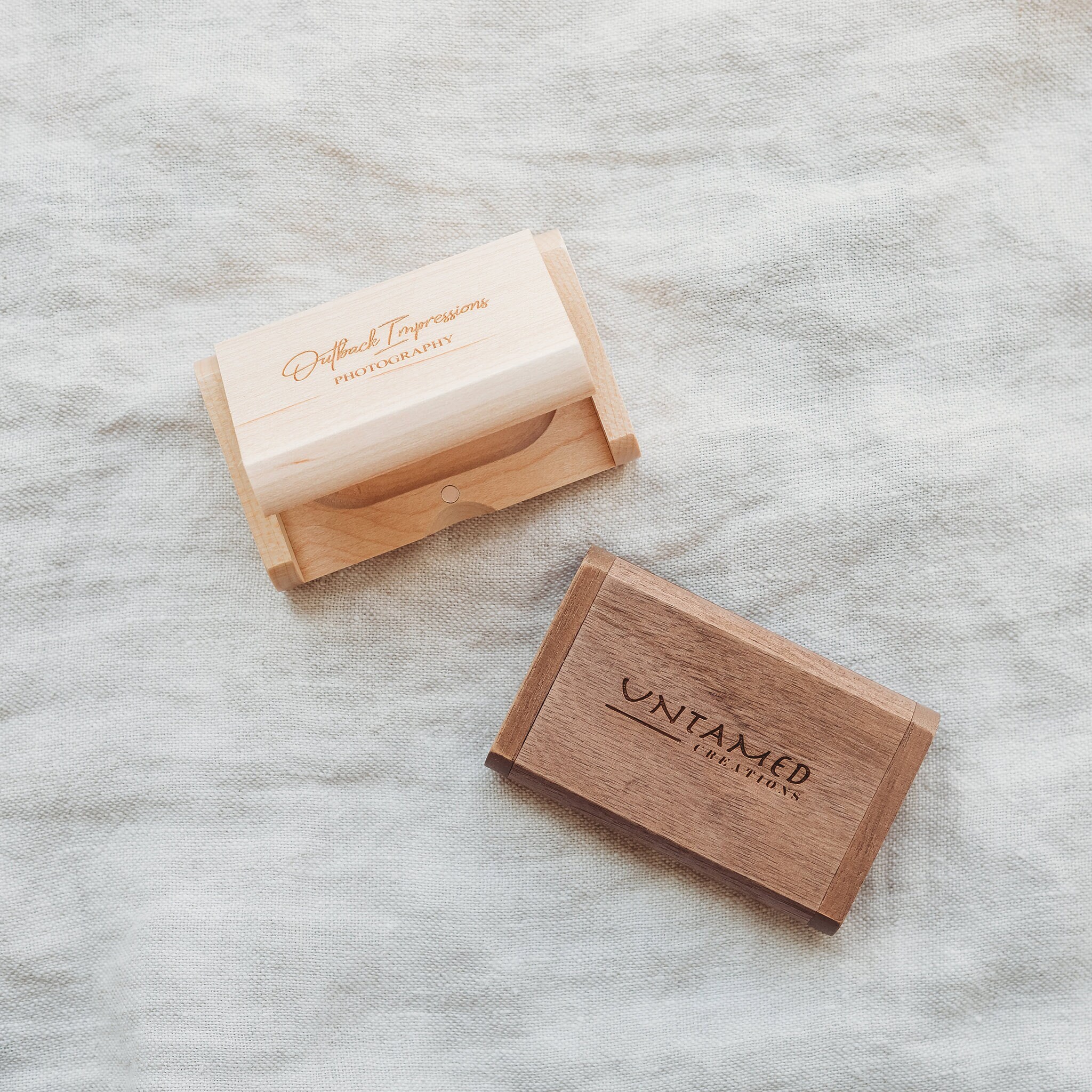 Custom Engraved Wood Oval USB Box, Personalised USB Box, Photography Box, Photo Album, Photographer, Wedding Album, Photography