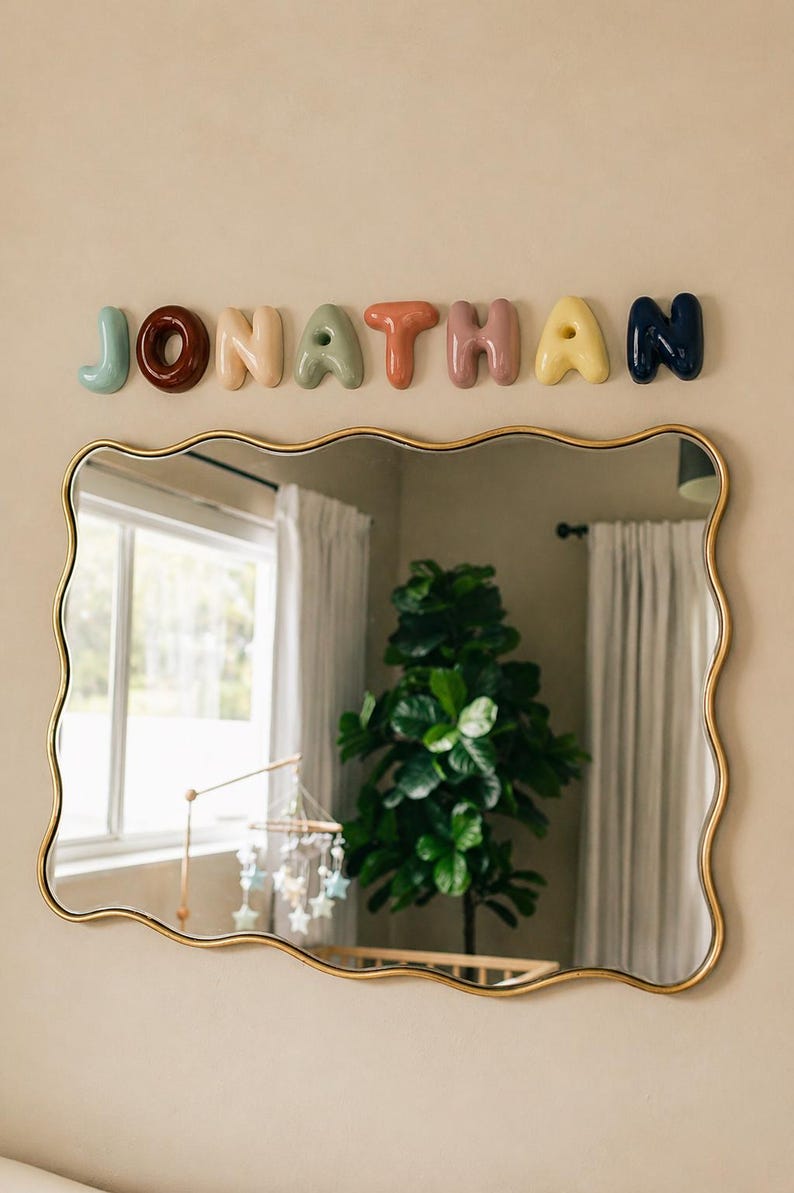 Handmade Custom Ceramic Letter image 12