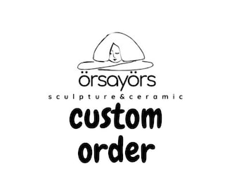 カスタムオーダー1 - セラミック文字 - オプションであなたの名前を見つけてください