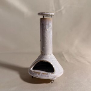 Milky Opal Small Chiminea Incense Holder