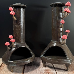 Mushroom Chiminea