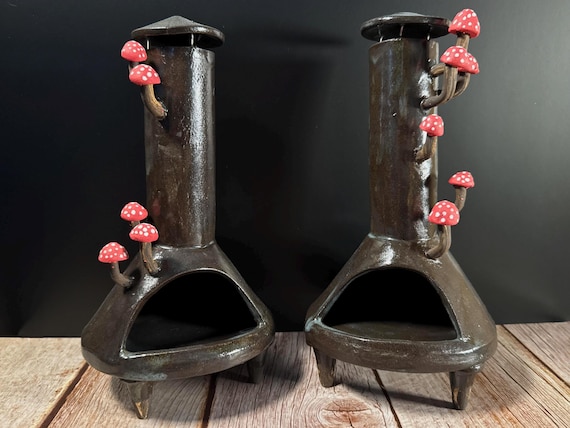 Mushroom Chiminea