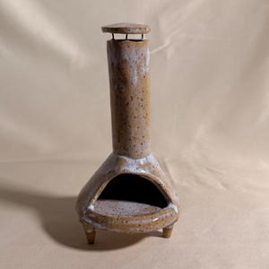 Opal Chiminea Incense Holder