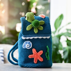 Crochet Pattern Backpack Seaside