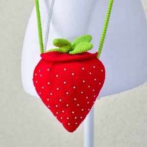 Crochet Pattern Strawberry Bag Letti