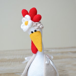 Crochet Pattern Chicken Sweet Daisy