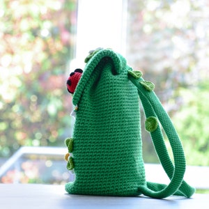 Crochet Pattern Backpack Spring image 8