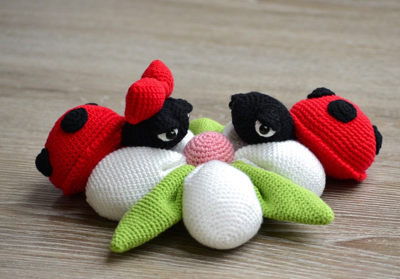 Crochet Pattern Lovebugs Floopsy and Bloopsy image 6