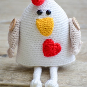 Crochet Pattern Chicken Happy Peppy image 9