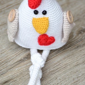 Crochet Pattern Chicken Happy Peppy image 8