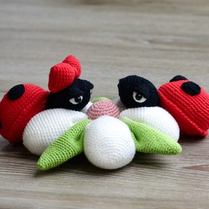 Crochet Pattern Lovebugs Floopsy and Bloopsy image 2
