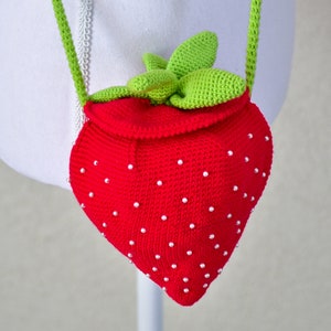 Crochet Pattern Strawberry Bag Letti image 9