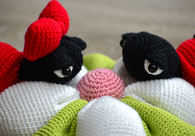 Crochet Pattern Lovebugs Floopsy and Bloopsy image 3