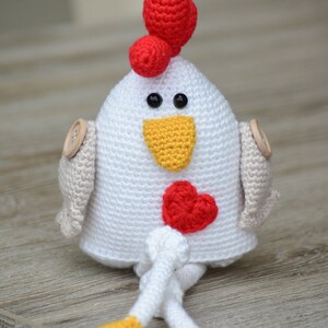 Crochet Pattern Chicken Happy Peppy image 3