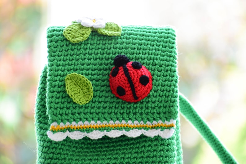 Crochet Pattern Backpack Spring image 2