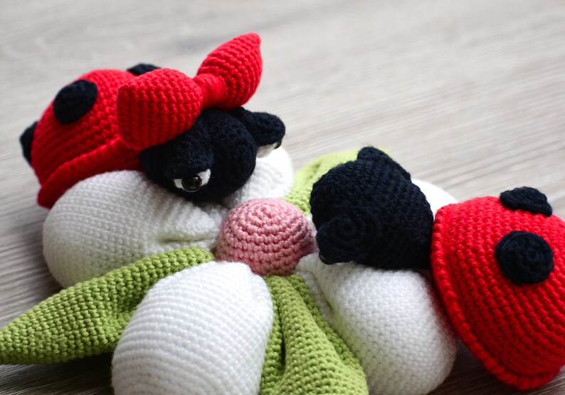 Crochet Pattern Lovebugs Floopsy and Bloopsy image 8