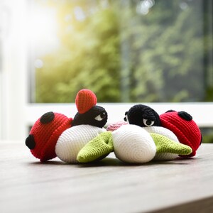 Crochet Pattern Lovebugs Floopsy and Bloopsy image 7