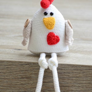 Crochet Pattern Chicken Happy Peppy image 5