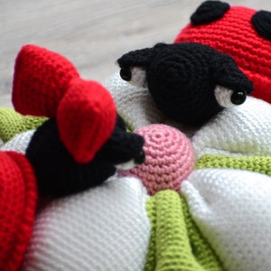 Crochet Pattern Lovebugs Floopsy and Bloopsy image 4