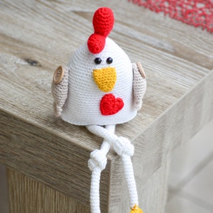 Crochet Pattern Chicken Happy Peppy image 6