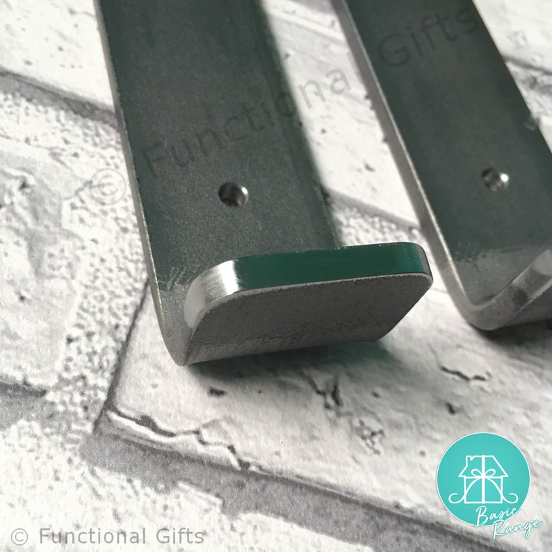 Shelf Brackets Steel Handmade Scaffold Board 225mm 200mm 150mm Etsy UK