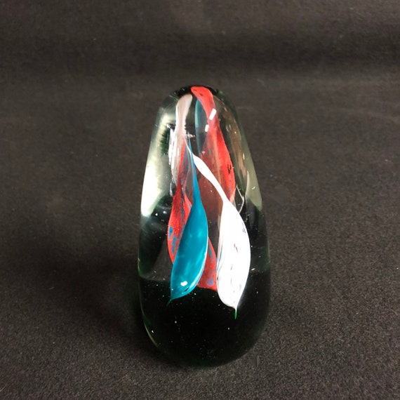 Vintage Art Glass Paperweight S D S Seapoot Group American Etsy