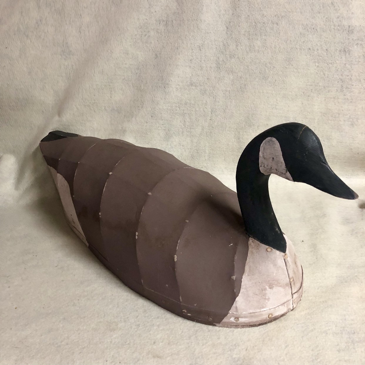 CANVAS & WIRE GOOSE Vintage Decoy Signed Ron Vick Sport Etsy