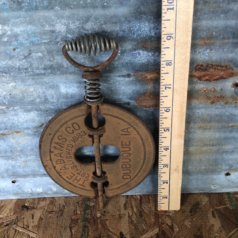 WOOD STOVE DAMPER Cast Iron Vintage Diamond 6 Diameter Etsy