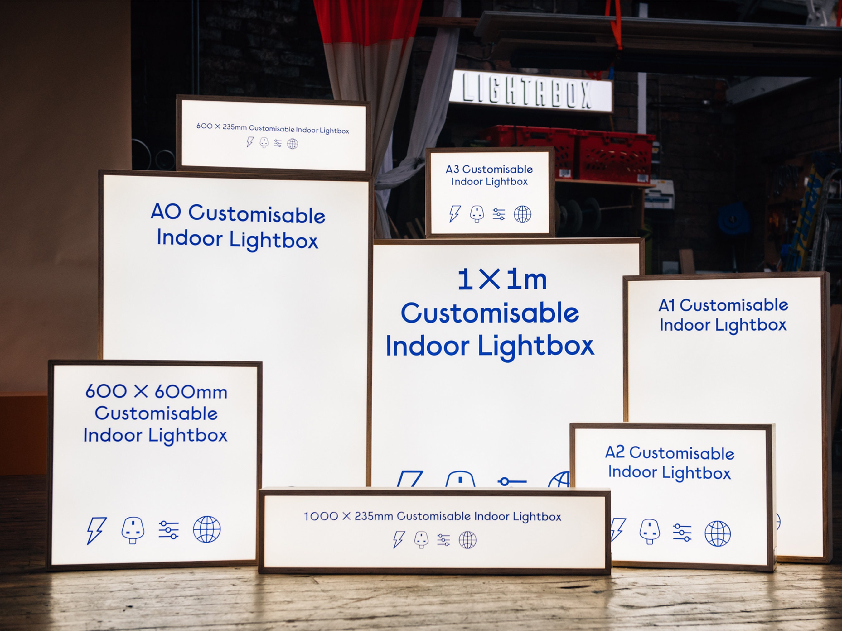 Lightbox Led Personnalisé