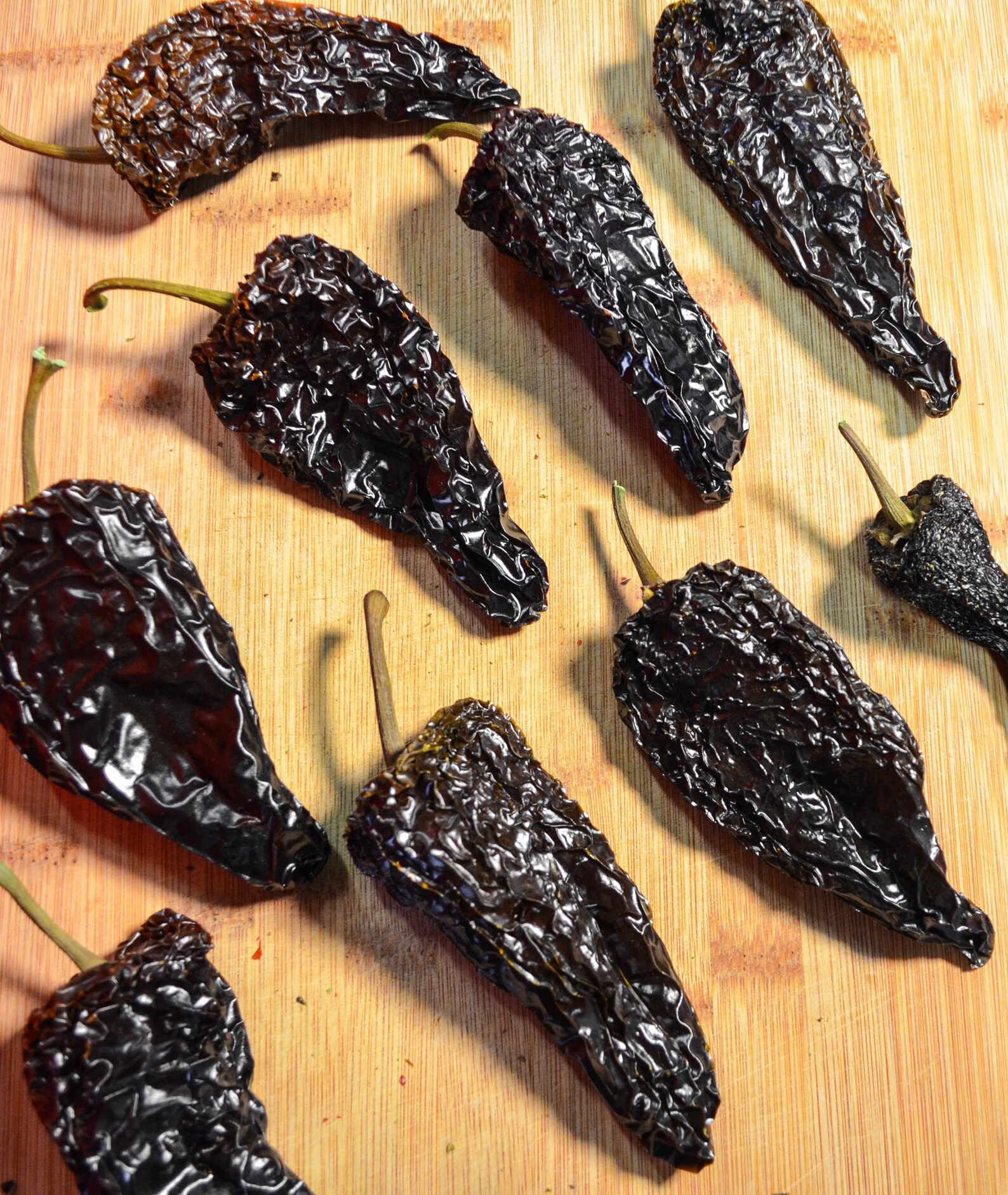 Dried Ancho Peppers - Certified Organic, Poblano Pepper, Mexican ...