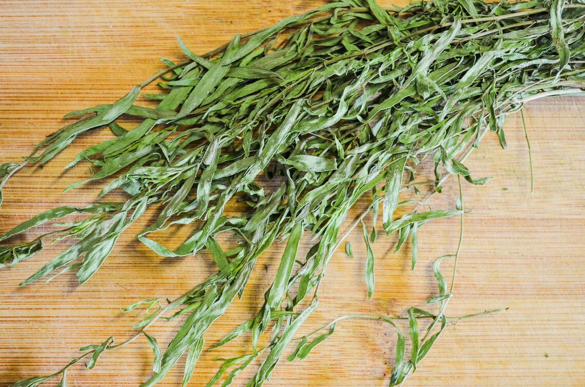 Dried French Tarragon Certified Organic French Tarragon Etsy