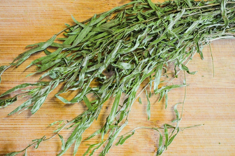 Dried French Tarragon Certified Organic French Tarragon Etsy