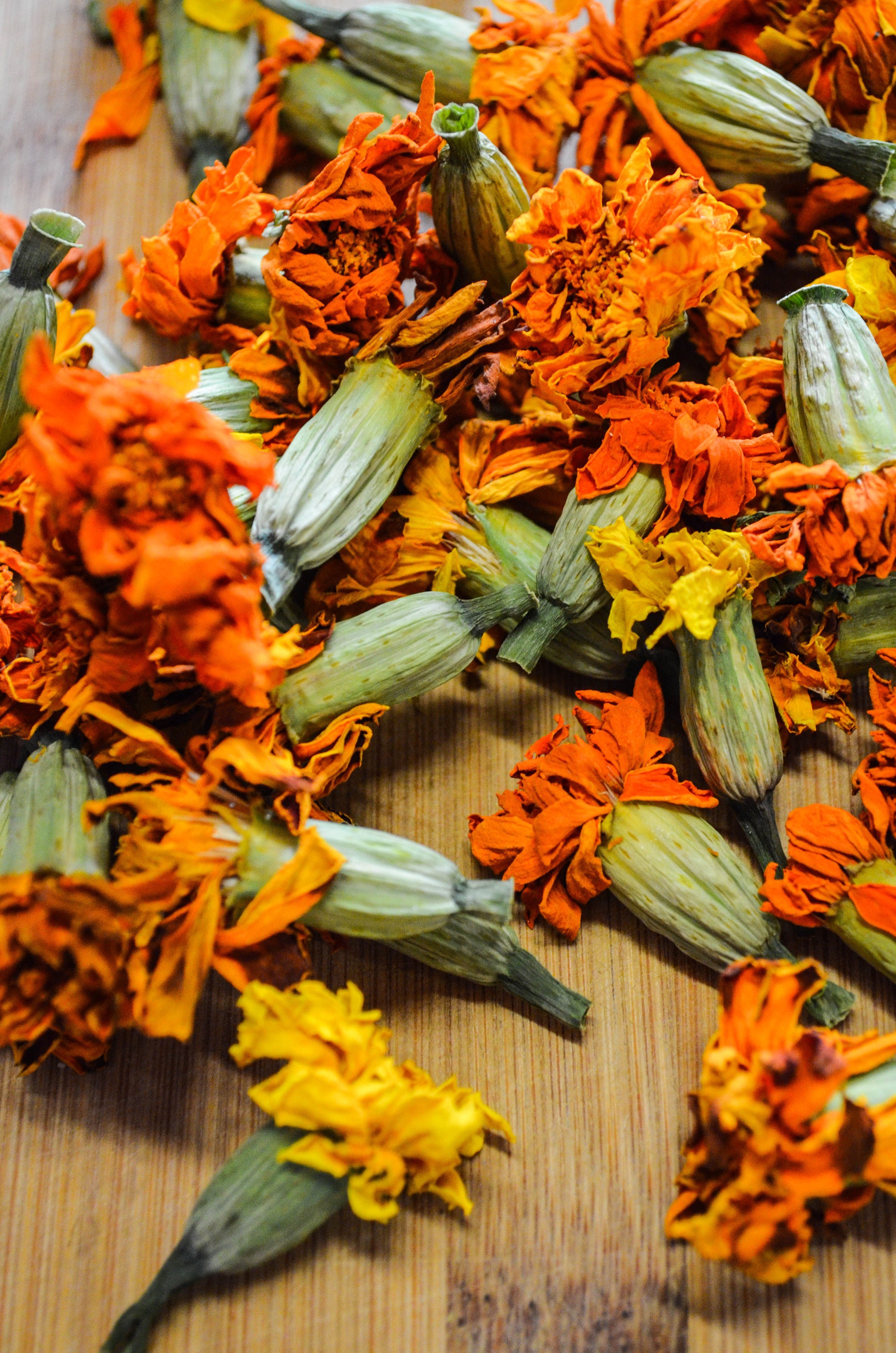 Dried Calendula Flowers - certified organic